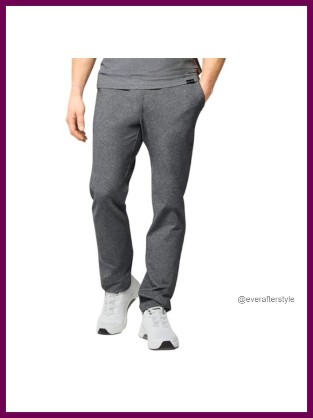Go Walk Slip Ins Stretchable Straight Leg Performance Pants
